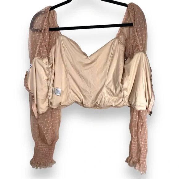 Keeping It Cute Top - Nude - M - Picture 3 of 6